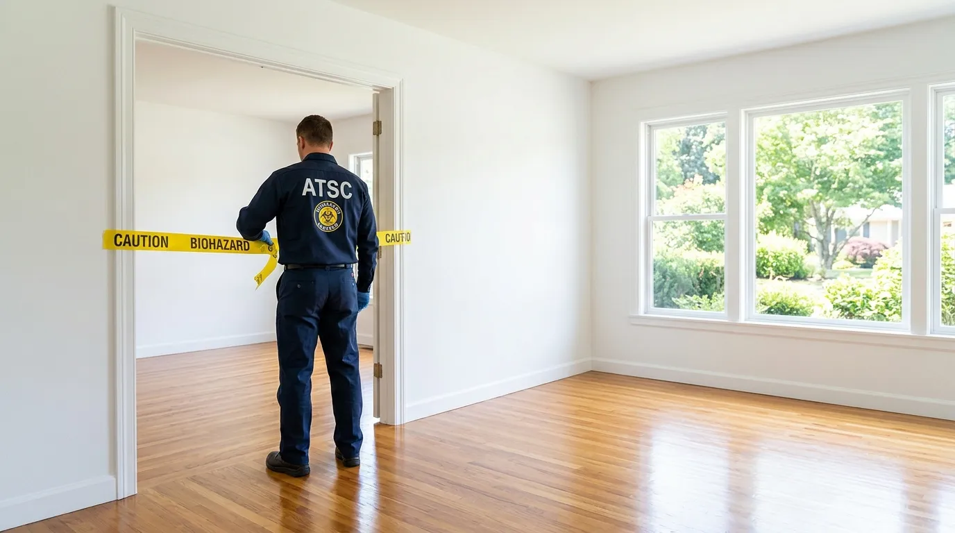 Certified biohazard cleanup crew performing Crime Scene Cleanup in Fox Chapel
