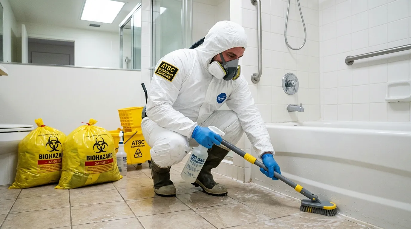 Decontamination equipment deployed for Blood Cleanup in Fox Chapel